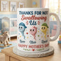 Funny Mom Mug, Personalized Kids Name Mug, Mothers Day Gift from Kids, Custom Family Coffee Cup
