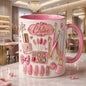 Nail Tech Mug, Personalized Name Nail Artist Coffee Cup, Beauty Salon Gift
