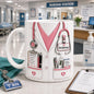 Personalized Nurse Mug, RN Coffee Cup, Medical Staff Gift, Custom Name Nurse Gift