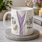 Personalized Dentist Mug Gift, Custom Name Dental Coat Coffee Cup, Clinic Office Mug
